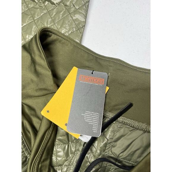 Lole Apex Insulated Quilted Pull On Thermore Winter Jogger Ivy Green NWT XXL - Picture 3 of 9